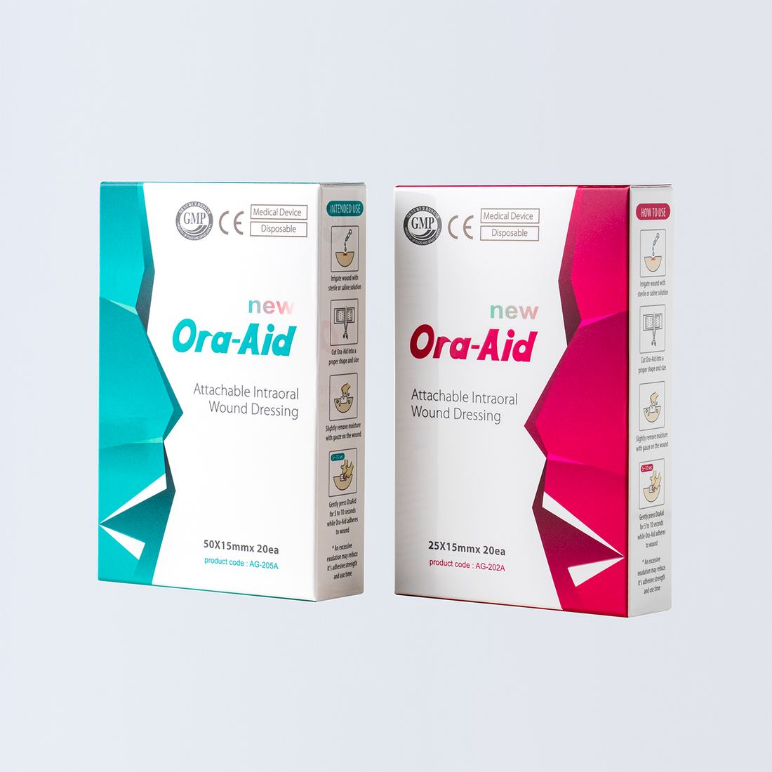 Ora Aid Intraoral Wound Dressings | AG-202A & AG-205A