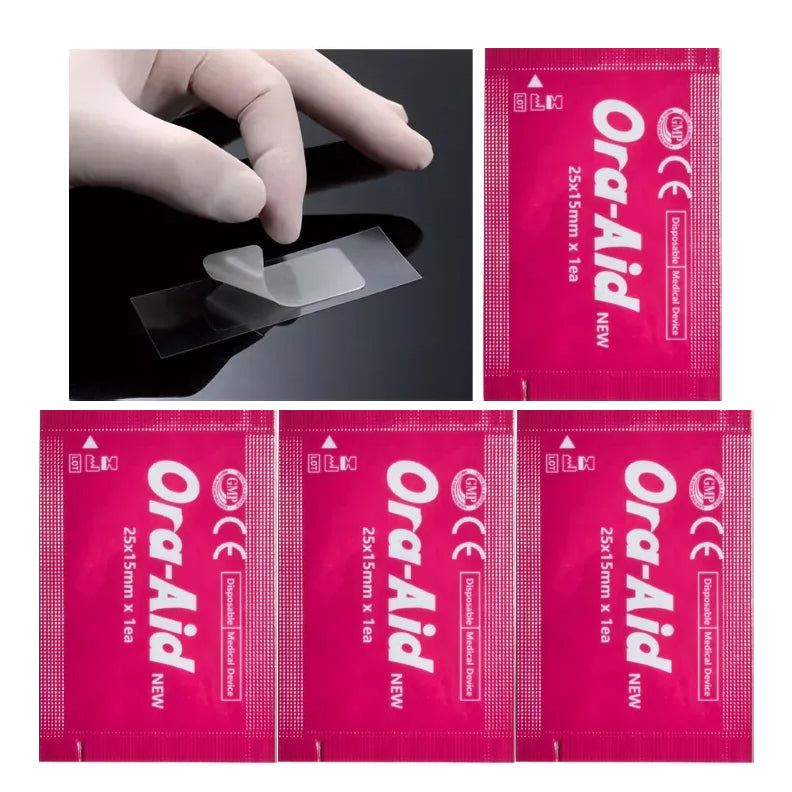 Ora Aid 4 Pack | Oral Wound Protective Dressing